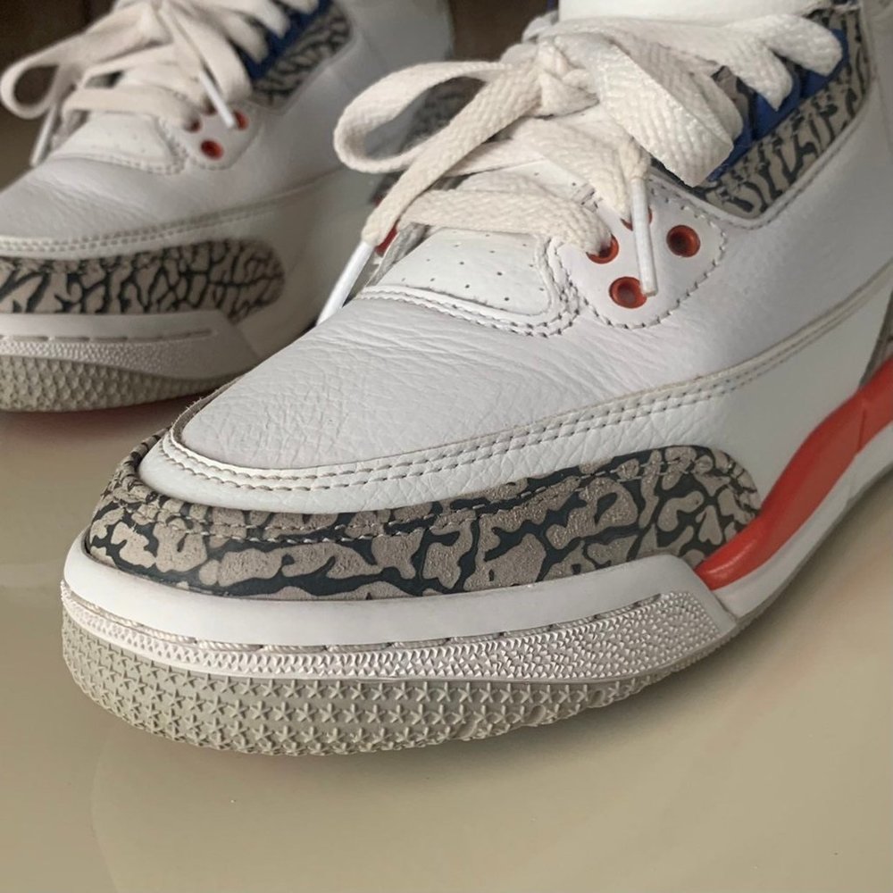 🚫SOLD•🅰️TX🚫 Air Jordan 3 Retro Knicks Size 6.5Y - Picture 3 of 11